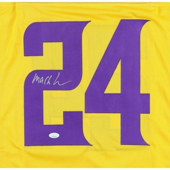 MacKenzie Alexander Custom Autographed Minnesota Throwback Jersey COA. Size XL - Picture 3 of 4